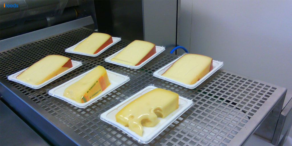 بسته بندی وکیوم پنیر موزارلا