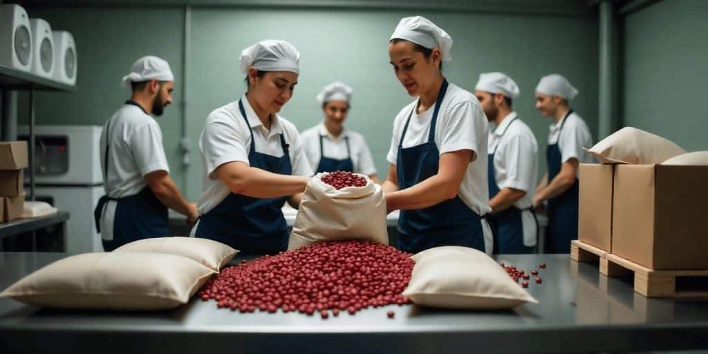 بسته بندی خشکبار و حبوبات