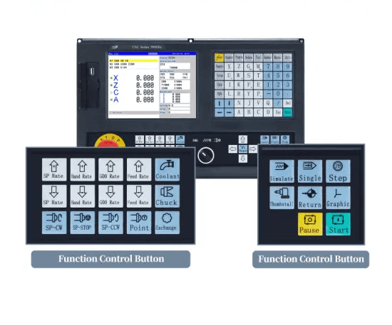 استفاده از کنترلر CNC مختلف