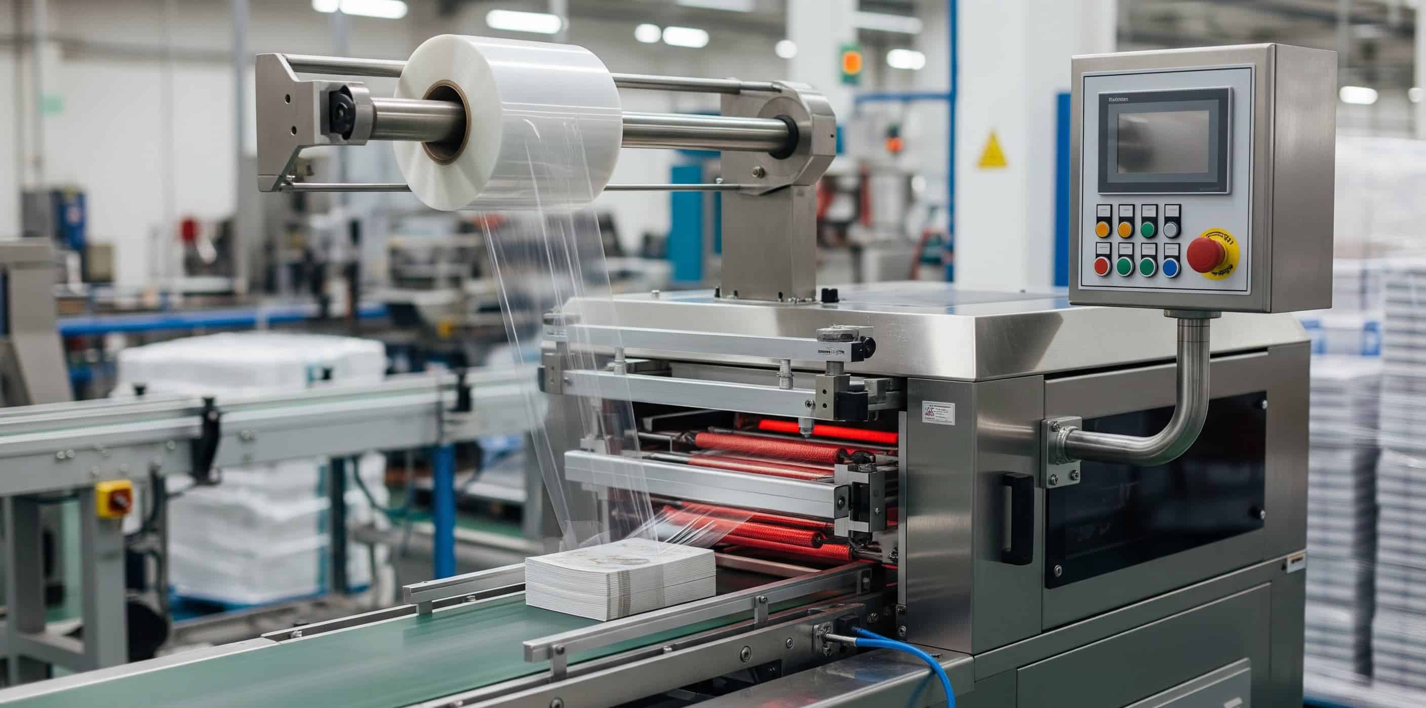 دستگاه شیرینگ پک