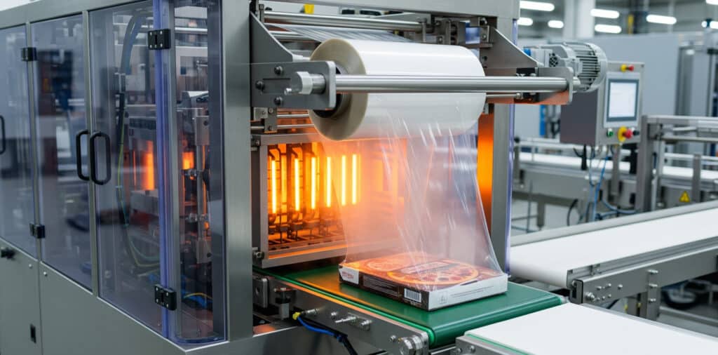 کارکردن دستگاه شیرینگ پک