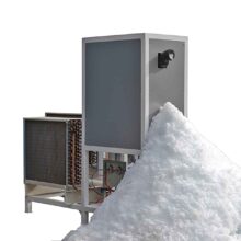 دستگاه یخساز پودری 250 کیلوگرم در شبانه روز مدل FIC-A-2.5 برند فراسرد