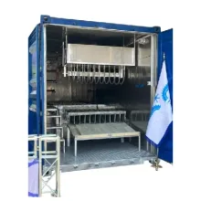 Container model portable block ice maker