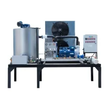 Flake ice machine
